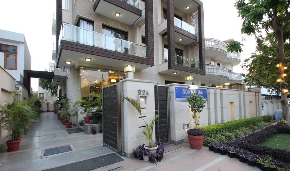 Indiyaah Inn Gurgáon Kültér fotó